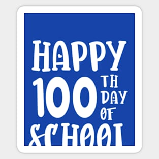 Happy 100 Days Of School Sticker